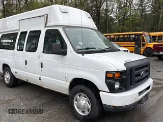 2014 Ford Econoline Cargo Commercial with VIN 1FTNS2EW3EDA97297, listed as a Copart auction lot 56185395 with 167,805 mi miles and Clean Title. Bid and sale history available at DreamBid. Image 1.