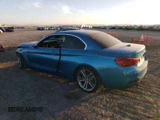 2018 BMW 4 Series 440i with VIN WBA4Z5C5XJEA32924, listed as a Copart auction lot 80485514 with 57,223 mi miles and Salvage title. Bid and sale history available at DreamBid. Image 2.
