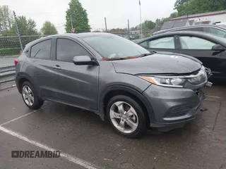 2022 Honda HR-V LX with VIN 3CZRU6H39NM735541, listed as a IAAI auction lot 41971886 with 22,275 mi miles. Bid and sale history available at carsss.com. Image 1.