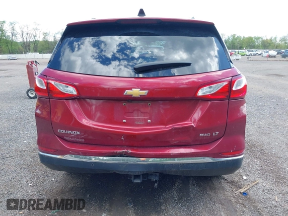 2018 Chevrolet Equinox LT z VIN 2GNAXSEV1J6229741, wystawiony jako IAAI lot #42176955 z przebiegiem 127 094 mil mil oraz . Historia ofert i sprzedaży dostępna na DreamBid. Obrazek 17.