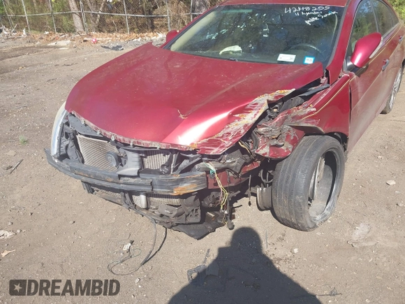 2011 Hyundai Sonata Limited with VIN 5NPEC4AB3BH212921, listed as a IAAI auction lot 42148255 with 153,088 mi miles and . Bid and sale history available at DreamBid. Image 6.