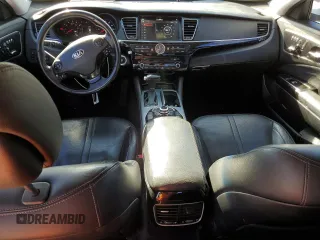 2016 Kia K900 Premium with VIN KNALT4D36G6031354, listed as a Copart auction lot 79992234 with 146,192 mi miles and Salvage Title. Bid and sale history available at carsss.com. Image 8.