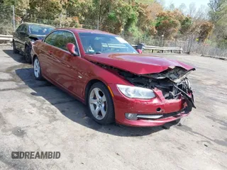 2011 BMW 3 Series 335i with VIN WBADX7C50BE742916, listed as a IAAI auction lot 41918648 with 82,801 mi miles and . Bid and sale history available at carsss.com. Image 1.
