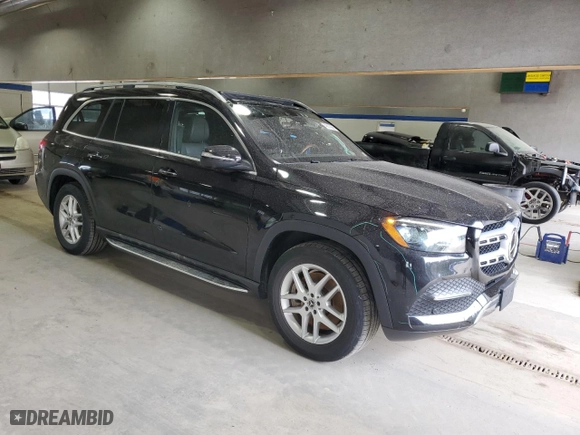 2020 Mercedes-Benz GLS with VIN 4JGFF5KE6LA115405, listed as a Copart auction lot 48072285 with 83,576 mi miles and Salvage Title. Bid and sale history available at carsss.com. Image 4.
