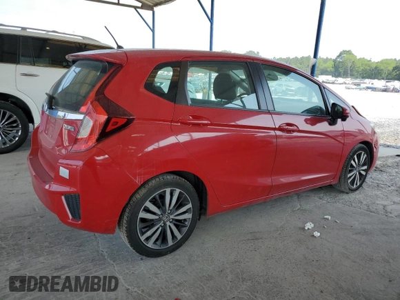 2015 Honda Fit EX-L with VIN 3HGGK5H80FM771114, listed as a Copart auction lot 59272135 with 125,881 mi miles and Salvage title. Bid and sale history available at DreamBid. Image 3.