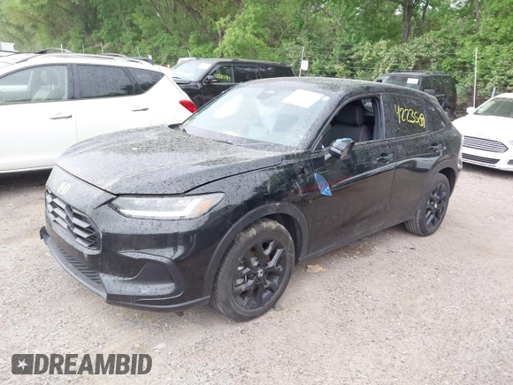 2024 Honda HR-V Sport with VIN 3CZRZ2H57RM701390, listed as a IAAI auction lot 42235082 with 10,001 mi miles and . Bid and sale history available at DreamBid. Image 18.