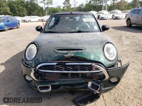 2017 MINI Convertible Cooper S with VIN WMWWG9C35H3C81271, listed as a Copart auction lot 59088335 with 101,181 mi miles and Salvage title. Bid and sale history available at DreamBid. Image 5.