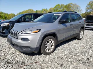 2015 Jeep Cherokee Sport z VIN 1C4PJLAB4FW731128, wystawiony jako Copart lot #56358915 z przebiegiem 100 455 mil mil oraz Czysty tytuł • Clean title. Historia ofert i sprzedaży dostępna na DreamBid. Obrazek 1.