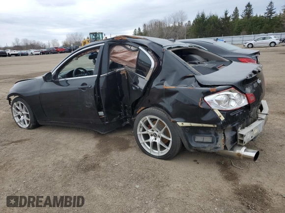 2011 Infiniti G25 x with VIN JN1DV6AR4BM652492, listed as a Copart auction lot 54680425 with 259,887 mi miles and Salvage Title. Bid and sale history available at DreamBid. Image 2.