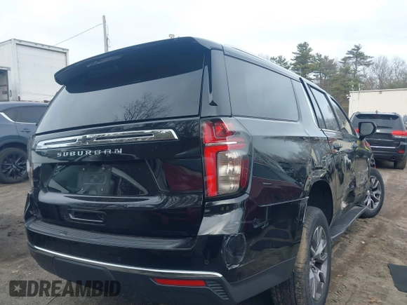 2023 Chevrolet Suburban LS with VIN 1GNSKBKD7PR110930, listed as a IAAI auction lot 41828617 with 132,214 mi miles and . Bid and sale history available at DreamBid. Image 4.