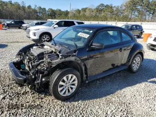 2017 Volkswagen Beetle 1.8T Fleet with VIN 3VWF17AT8HM603972, listed as a Copart auction lot 50024255 with 120,273 mi miles and Salvage Title. Bid and sale history available at carsss.com. Image 1.