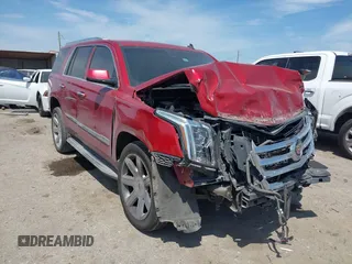 2015 Cadillac Escalade Luxury z VIN 1GYS3BKJ3FR275149, wystawiony jako IAAI lot #42052367 z przebiegiem 111 133 mil mil oraz . Historia ofert i sprzedaży dostępna na DreamBid. Obrazek 1.