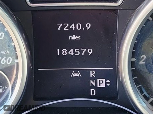 2012 Mercedes-Benz M 350 with VIN 4JGDA2EB7CA057083, listed as a Copart auction lot 56257605 with 184,579 mi miles and Clean Title. Bid and sale history available at DreamBid. Image 8.