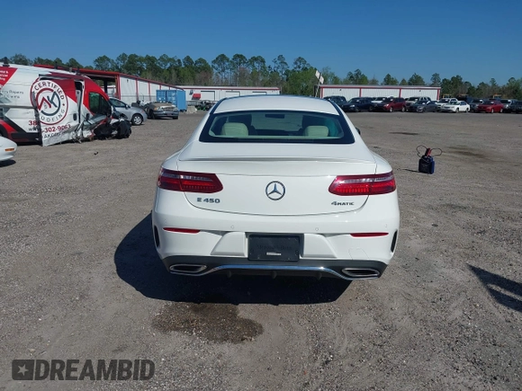 2019 Mercedes-Benz E-Class E 450 with VIN WDD1J6JB9KF096477, listed as a IAAI auction lot 41036923 with 28,335 mi miles. Bid and sale history available at carsss.com. Image 16.