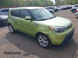 2015 Kia Soul + with VIN KNDJP3A50F7816301, listed as a IAAI auction lot 42154852 with 122,316 mi miles and . Bid and sale history available at DreamBid. Image 1.