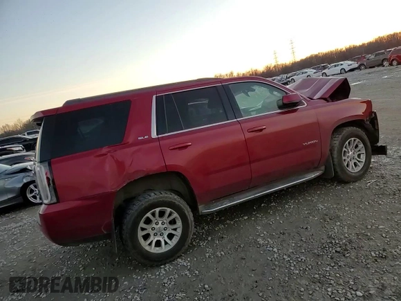 2015 GMC Yukon SLE with VIN 1GKS2AKC2FR190537, listed as a Copart auction lot 87075244 with 244,267 mi miles and Salvage Title. Bid and sale history available at carsss.com. Image 12.