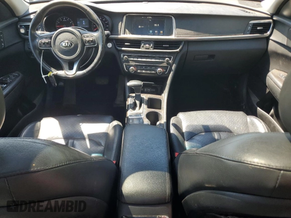 2017 Kia Optima EX with VIN 5XXGU4L37HG152139, listed as a Copart auction lot 62371045 with 114,785 mi miles and Clean title. Bid and sale history available at DreamBid. Image 8.