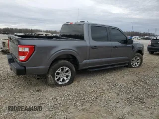 2023 Ford F-150 with VIN 1FTFW1P85PKD23050, listed as a Copart auction lot 48001595 with 42,427 mi miles and Salvage title. Bid and sale history available at DreamBid. Image 3.