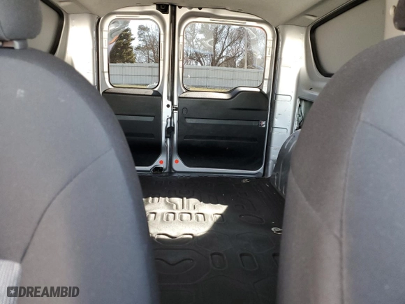 2021 Ram ProMaster City Cargo Van Tradesman SLT with VIN ZFBHRFBB2M6V31846, listed as a Copart auction lot 48958555 with 17,221 mi miles and Salvage Title. Bid and sale history available at carsss.com. Image 10.