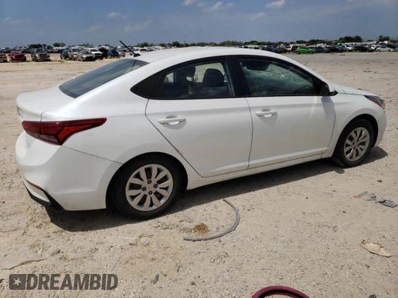 2018 Hyundai Accent SEL with VIN 3KPC24A31JE012335, listed as a Copart auction lot 55033333 with 61,431 mi miles. Bid and sale history available at carsss.com. Image 3.