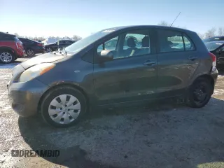 2009 Toyota Yaris with VIN JTDKT923195267563, listed as a Copart auction lot 47628015 with 252,367 mi miles and Clean Title. Bid and sale history available at carsss.com. Image 1.