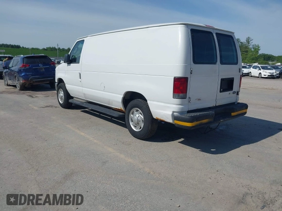 2014 Ford Econoline Cargo Commercial with VIN 1FTNE2EW2EDA18970, listed as a IAAI auction lot 42375174 with 174,022 mi miles and . Bid and sale history available at DreamBid. Image 3.