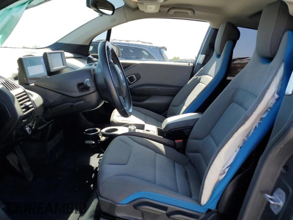 2017 BMW i3 with VIN WBY1Z6C34HV548759, listed as a Copart auction lot 56918343 with 0 mi miles. Bid and sale history available at carsss.com. Image 7.