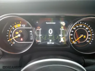2021 Jeep Gladiator Texas Trail with VIN 1C6JJTAM7ML558492, listed as a Copart auction lot 86909804 with 38,171 mi miles and Salvage Title. Bid and sale history available at carsss.com. Image 9.