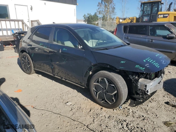 2023 Hyundai IONIQ 5 SEL with VIN KM8KN4AE4PU184255, listed as a Copart auction lot 73051584 with NaN miles and Salvage Title. Bid and sale history available at carsss.com. Image 4.