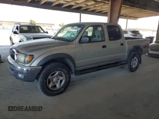 2004 Toyota Tacoma PreRunner with VIN 5TEGN92N14Z329518, listed as a Copart auction lot 62599585 with 205,920 mi miles and Clean title. Bid and sale history available at DreamBid. Image 1.