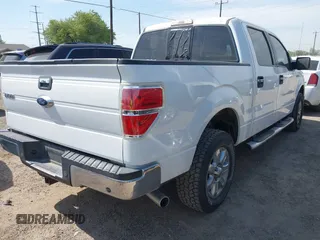 2014 Ford F-150 XL with VIN 1FTFW1ET3EFA89424, listed as a IAAI auction lot 42066869 with 163,110 mi miles. Bid and sale history available at carsss.com. Image 4.