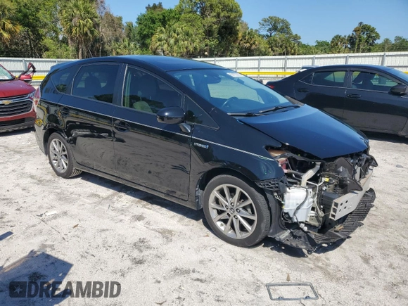 2017 Toyota Prius v Two with VIN JTDZN3EU2HJ067274, listed as a Copart auction lot 50703205 with 59,522 mi miles and Salvage Title. Bid and sale history available at carsss.com. Image 4.