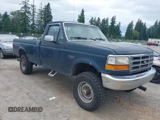1996 Ford F-250 z VIN 2FTHF26H7TCA02903, wystawiony jako IAAI lot #42606677 z przebiegiem 146 766 mil mil oraz . Historia ofert i sprzedaży dostępna na DreamBid. Obrazek 1.