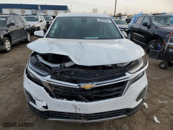 2024 Chevrolet Equinox LT with VIN 3GNAXKEG8RS209758, listed as a Copart auction lot 43823205 with 7,359 mi miles and Salvage Title. Bid and sale history available at carsss.com. Image 5.