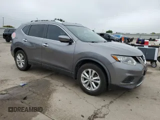 2016 Nissan Rogue SV with VIN KNMAT2MV9GP673965, listed as a Copart auction lot 55348165 with 152,680 mi miles and Clean Title. Bid and sale history available at carsss.com. Image 4.