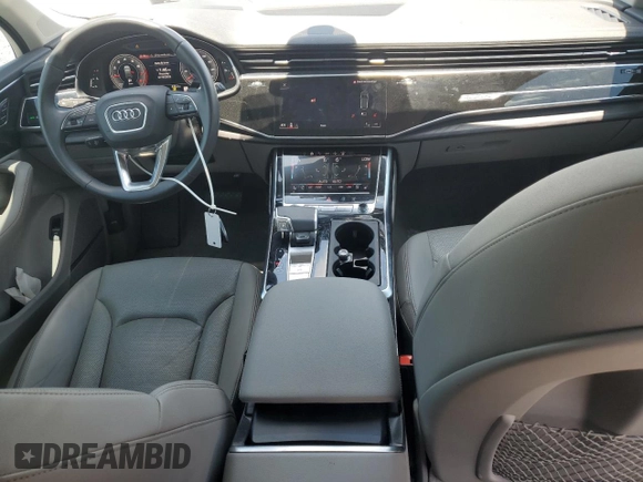2023 Audi Q7 Prestige with VIN WA1VXBF75PD022526, listed as a Copart auction lot 61075745 with 18,307 mi miles and Salvage title. Bid and sale history available at DreamBid. Image 8.