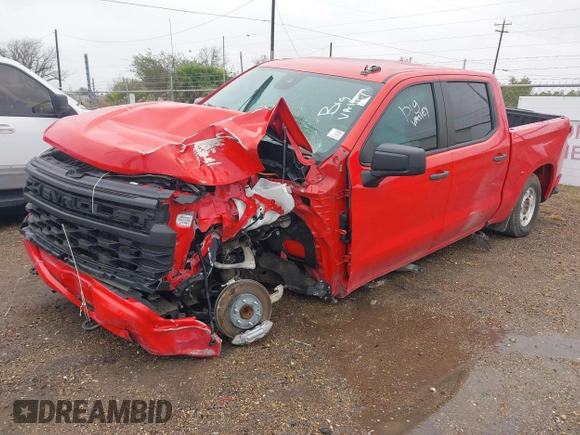 2022 Chevrolet Silverado 1500 Custom with VIN 1GCPABEK2NZ644359, listed as a IAAI auction lot 41312010 with Not Provided miles and . Bid and sale history available at DreamBid. Image 2.