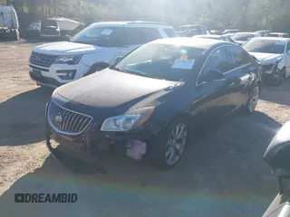 2013 Buick Regal GS with VIN 2G4GV5GV1D9155839, listed as a IAAI auction lot 41692232 with 134,111 mi miles. Bid and sale history available at carsss.com. Image 16.