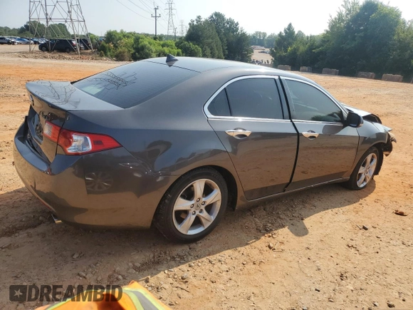 2010 Acura TSX with VIN JH4CU2F68AC027454, listed as a Copart auction lot 59365895 with 189,228 mi miles and Salvage title. Bid and sale history available at DreamBid. Image 3.