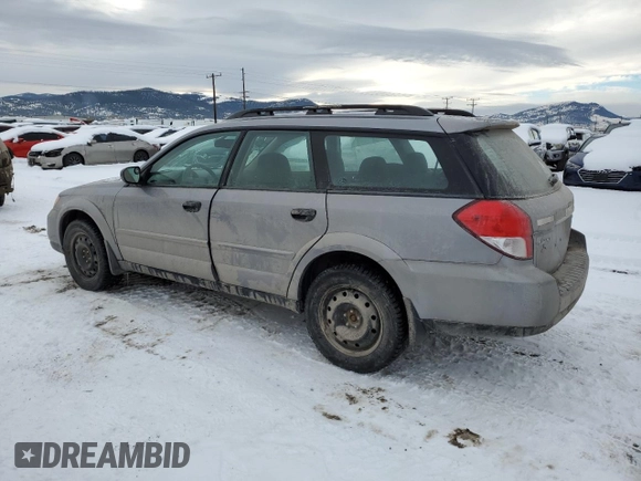 2009 Subaru Outback с VIN 4S4BP60C797320921, выставлен на аукционе Copart как лот 87317114 с пробегом 201 653 миль миль и Чистый • Clean title. История ставок и продаж доступна на DreamBid. Изображение 2.
