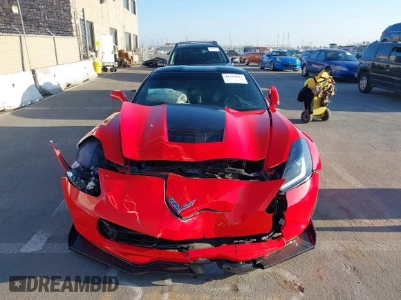 2019 Chevrolet Corvette 2LT with VIN 1G1YD2D75K5107912, listed as a IAAI auction lot 41334011 with 49,070 mi miles. Bid and sale history available at carsss.com. Image 12.
