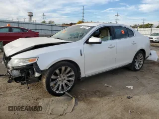 2012 Lincoln MKS with VIN 1LNHL9ER0CG806966, listed as a Copart auction lot 76887514 with Not Provided miles and Salvage Title. Bid and sale history available at DreamBid. Image 1.