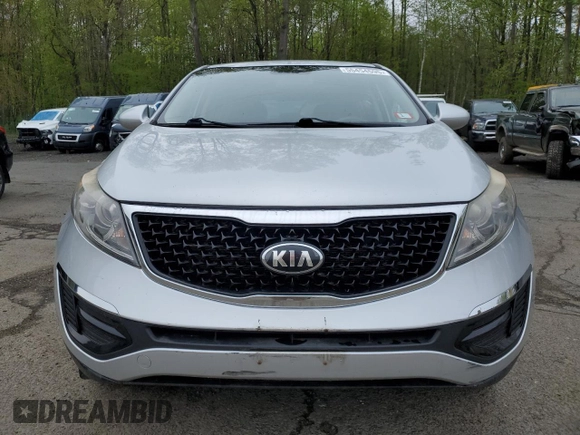 2015 Kia Sportage LX with VIN KNDPBCAC9F7764674, listed as a Copart auction lot 55454595 with 138,438 mi miles and Clean Title. Bid and sale history available at carsss.com. Image 5.