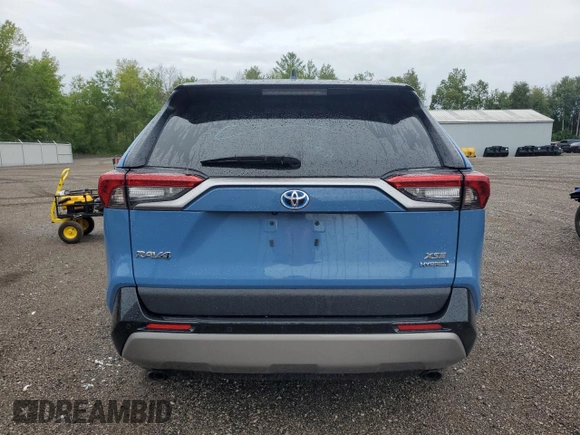 2023 Toyota RAV4 Hybrid XSE with VIN 2T35WRFV1PW159854, listed as a Copart auction lot 65205264 with 44,565 mi miles and Clean title. Bid and sale history available at DreamBid. Image 6.