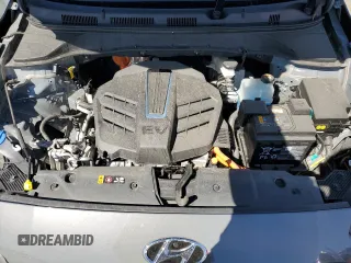 2023 Hyundai Kona SEL with VIN KM8K33AG6PU178829, listed as a Copart auction lot 49556565 with 9,071 mi miles and Salvage Title. Bid and sale history available at carsss.com. Image 14.