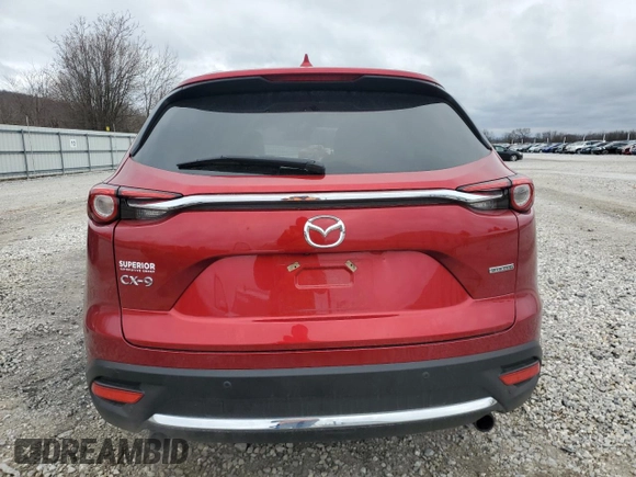 2021 Mazda CX-9 Grand Touring z VIN JM3TCADYXM0512789, wystawiony jako Copart lot #86926704 z przebiegiem 33 578 mil mil oraz Szkoda całkowita • Salvage title. Historia ofert i sprzedaży dostępna na DreamBid. Obrazek 6.
