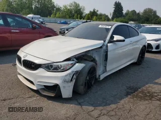 2017 BMW M4 with VIN WBS3R9C52HK709956, listed as a Copart auction lot 70524874 with 63,783 mi miles and Salvage Title. Bid and sale history available at carsss.com. Image 1.
