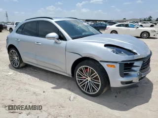2020 Porsche Macan S with VIN WP1AB2A53LLB31591, listed as a Copart auction lot 61792435 with 54,964 mi miles and Salvage title. Bid and sale history available at DreamBid. Image 4.