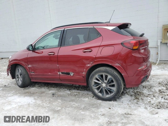 2021 Buick Encore GX Essence z VIN KL4MMGSL0MB037639, wystawiony jako Copart lot #41734685 z przebiegiem 36 789 mil mil oraz Czysty tytuł • Clean title. Historia ofert i sprzedaży dostępna na DreamBid. Obrazek 2.
