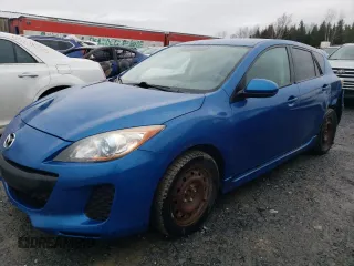2013 Mazda 3 i Touring with VIN JM1BL1L75D1777904, listed as a Copart auction lot 55576755 with 170,742 mi miles and Salvage title. Bid and sale history available at DreamBid. Image 1.